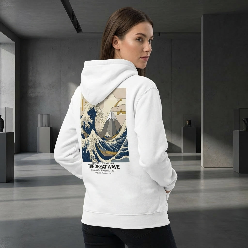 The Great Wave Hoodie - GEOMETRIC EDITION-4