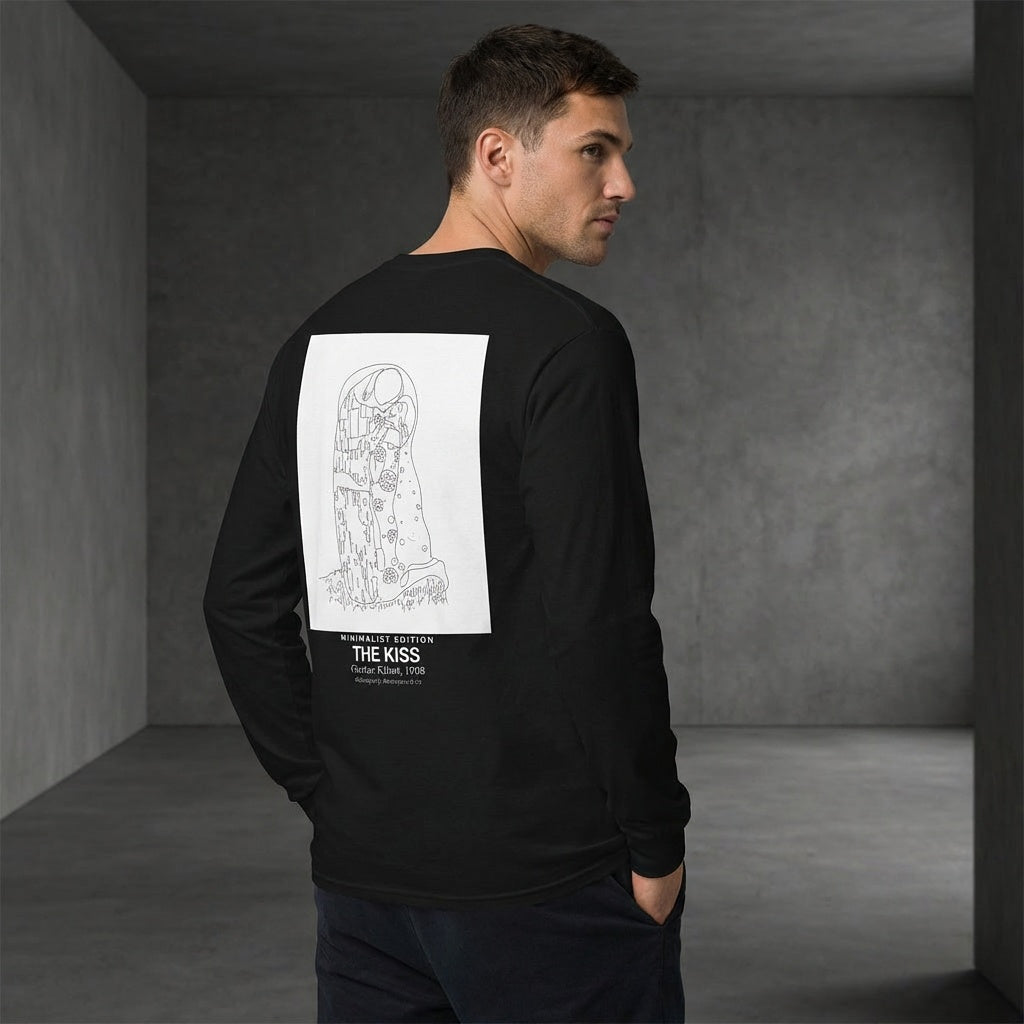 The Kiss Longsleeve T-Shirt - MINIMALIST EDITION-3