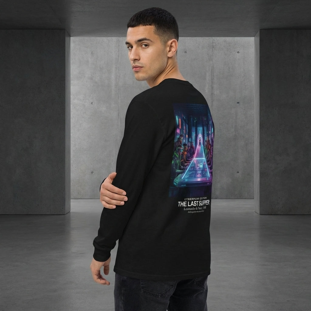 The Last Supper Longsleeve T-Shirt - CYBERPUNK EDITION-2
