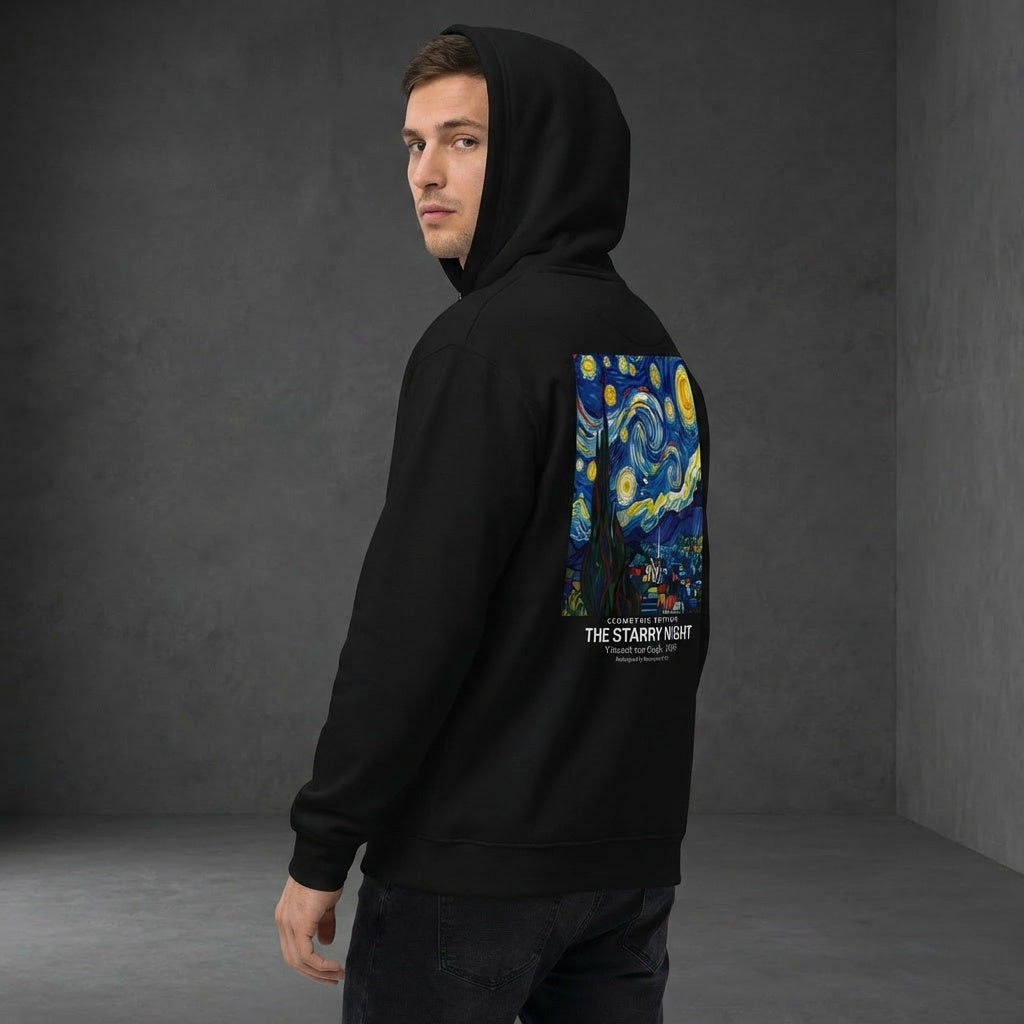 The Starry Night Hoodie - GEOMETRIC EDITION-3