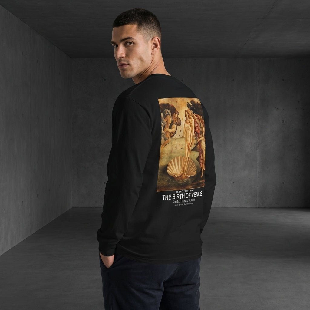The Birth of Venus Longsleeve T-Shirt - RETRO EDITION-4