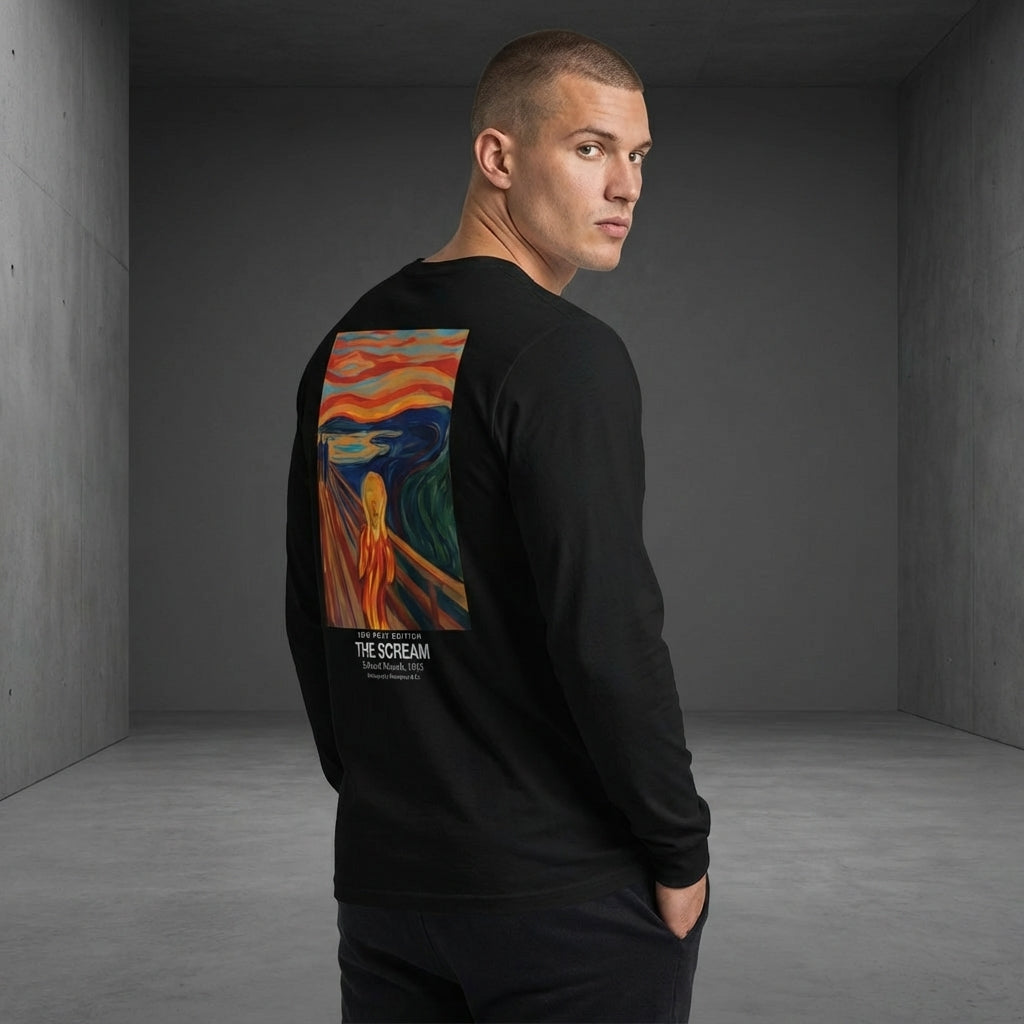The Scream Sweater - LOW POLY EDITION-2