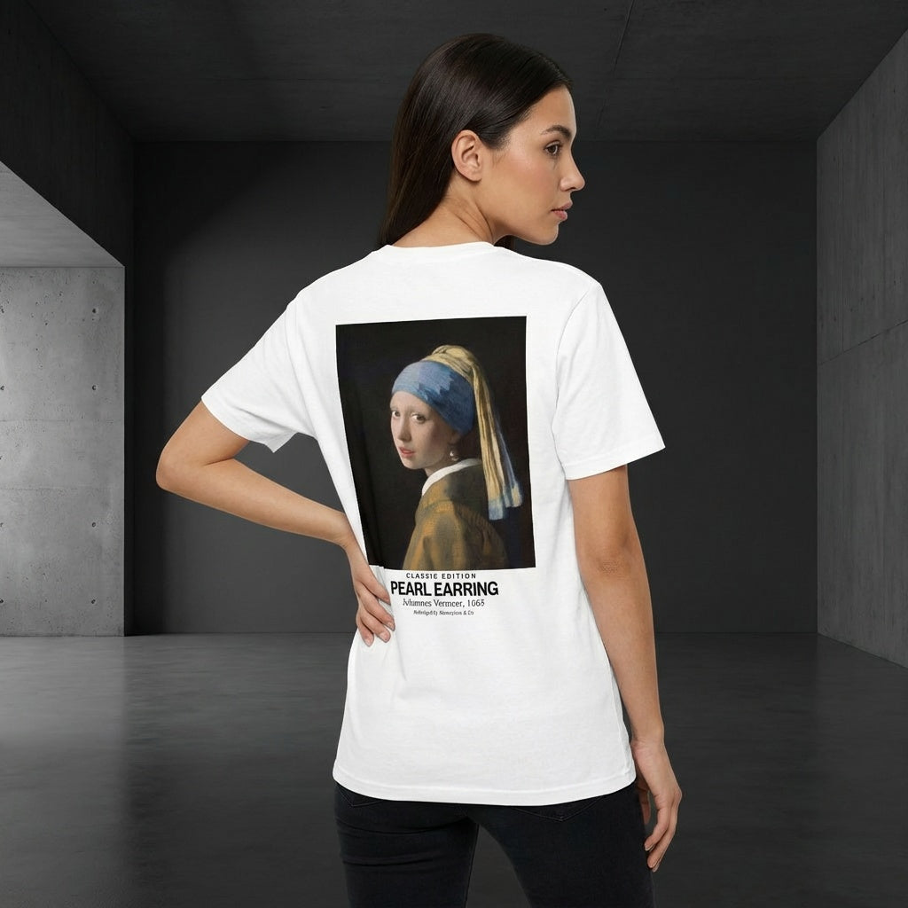 Girl with a Pearl Earring T-Shirt - CLASSIC EDITION-4