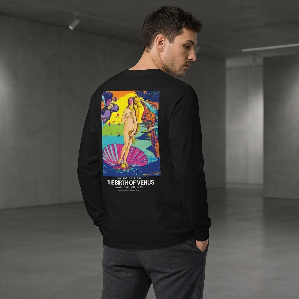 The Birth of Venus Longsleeve T-Shirt - POP ART EDITION