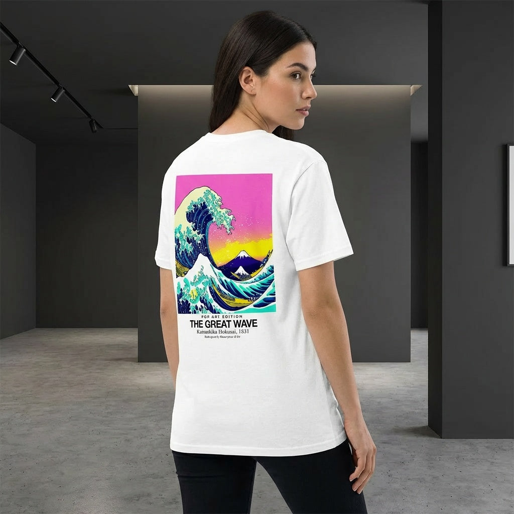 The Great Wave T-Shirt - POP ART EDITION-2