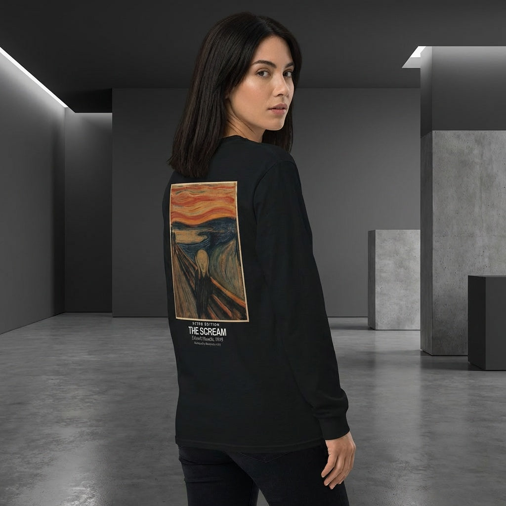 The Scream Longsleeve T-Shirt - RETRO EDITION