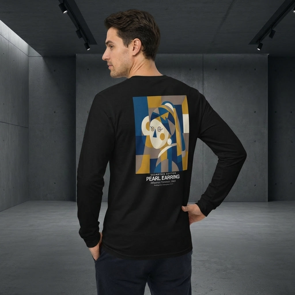 Girl with a Pearl Earring Sweater - GEOMETRIC EDITION-3