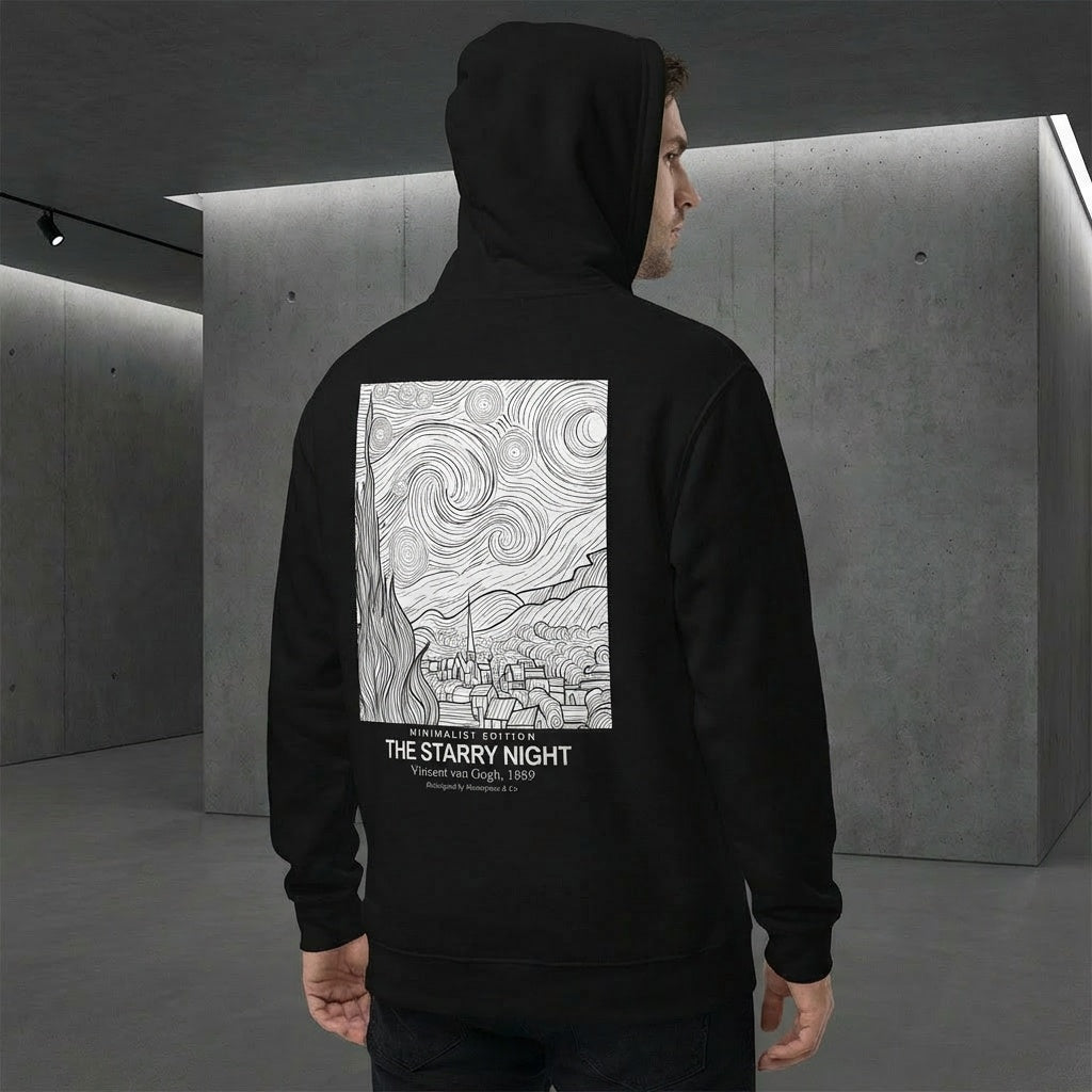 The Starry Night Hoodie - MINIMALIST EDITION-3