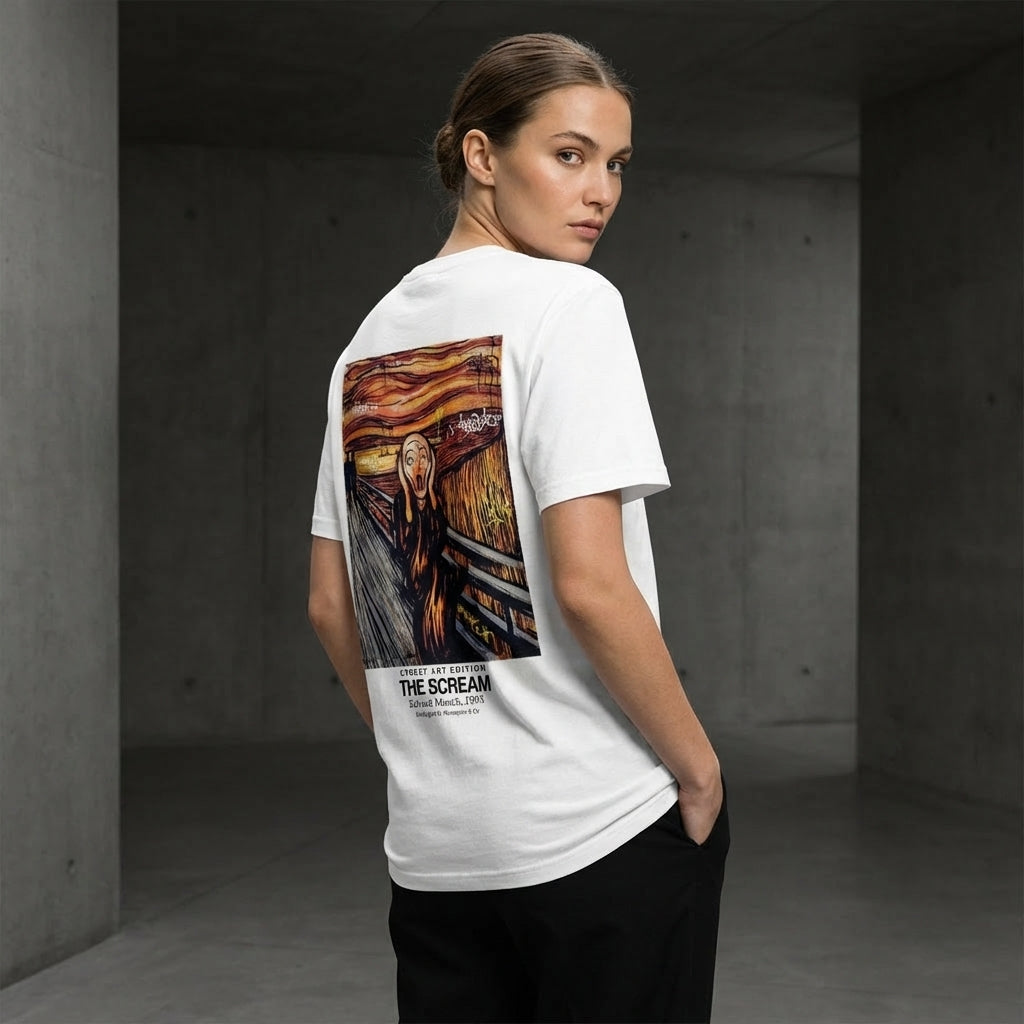 The Scream T-Shirt - STREET ART EDITION-3