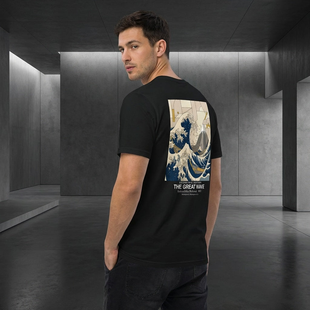 The Great Wave T-Shirt - GEOMETRIC EDITION-2