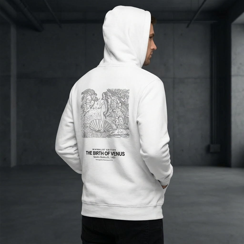 The Birth of Venus Hoodie - MINIMALIST EDITION
