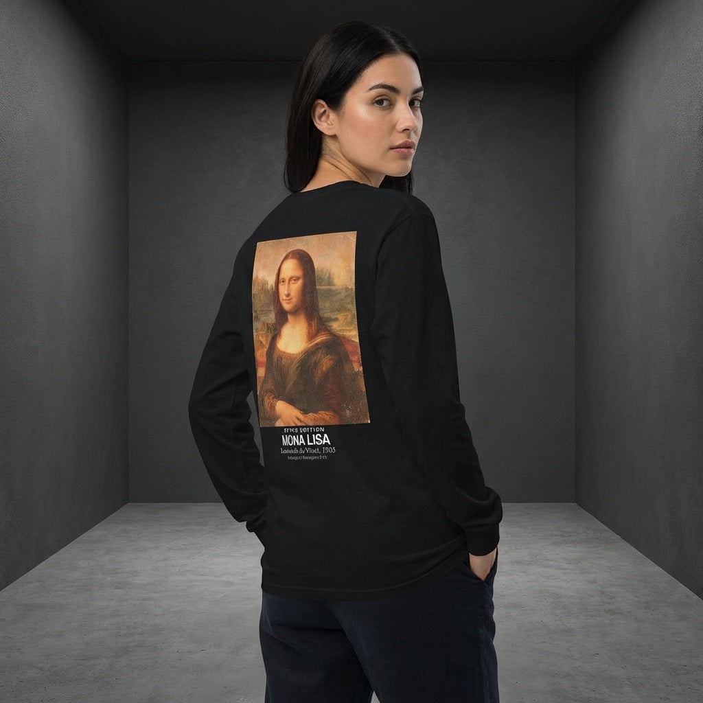 Mona Lisa Longsleeve T-Shirt - RETRO EDITION