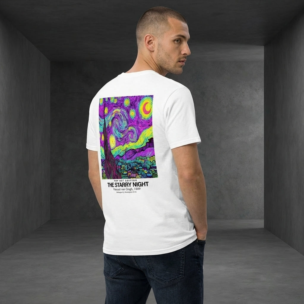 The Starry Night T-Shirt - POP ART EDITION-4