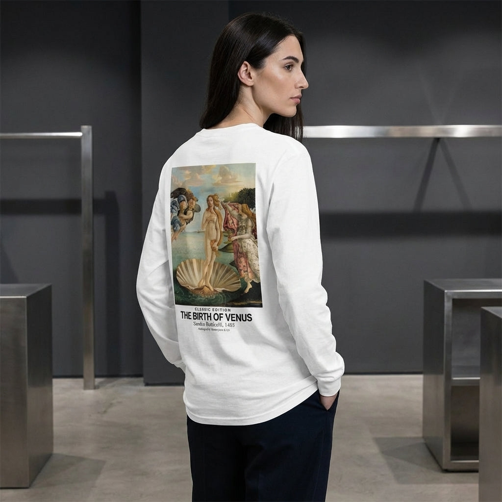 The Birth of Venus Longsleeve T-Shirt - CLASSIC EDITION-2