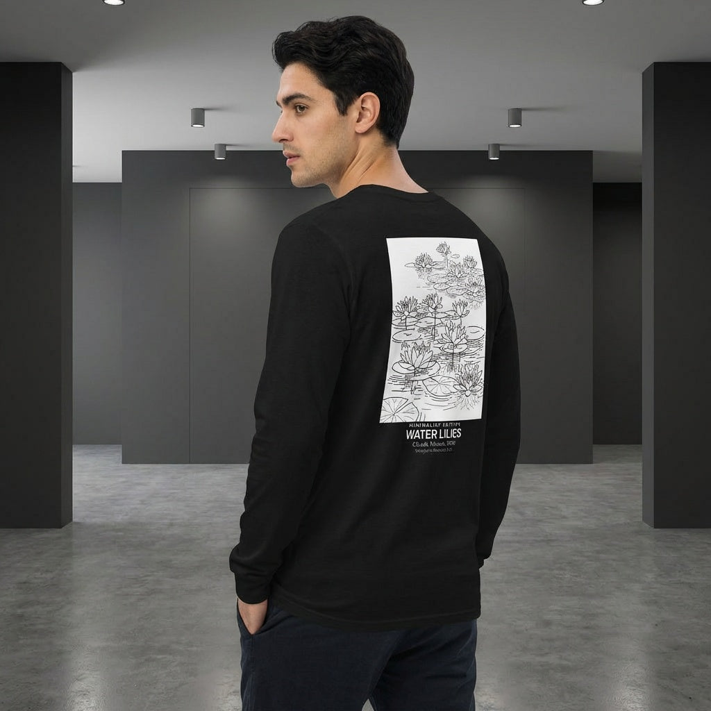 Water Lilies Sweater - MINIMALIST EDITION-4