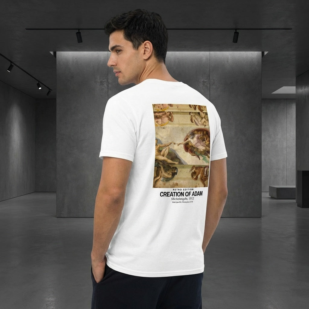 Creation of Adam T-Shirt - RETRO EDITION-3
