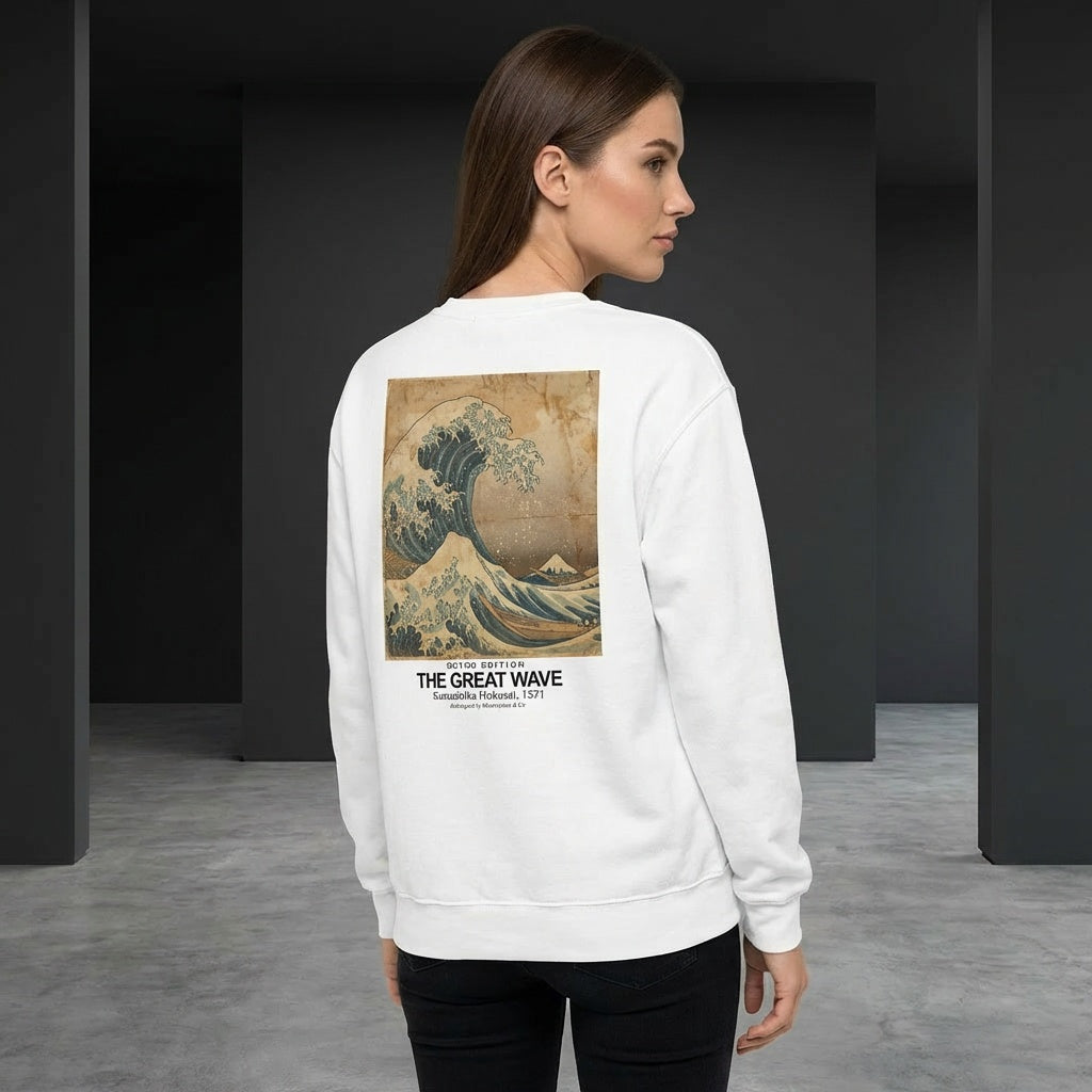 The Great Wave Sweater - RETRO EDITION-1