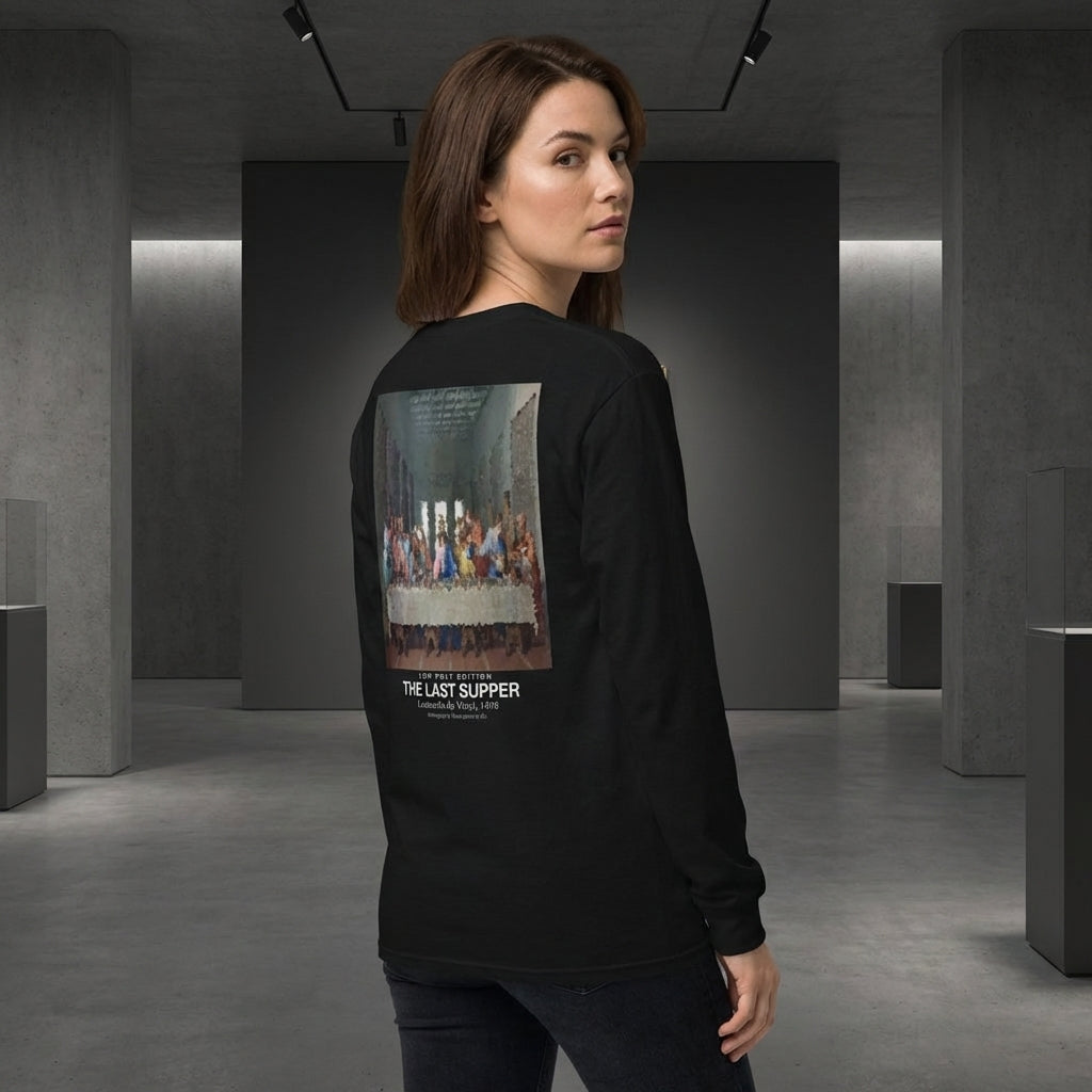 The Last Supper Longsleeve T-Shirt - LOW POLY EDITION-2