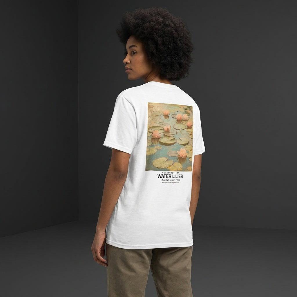 Water Lilies T-Shirt - RETRO EDITION-2
