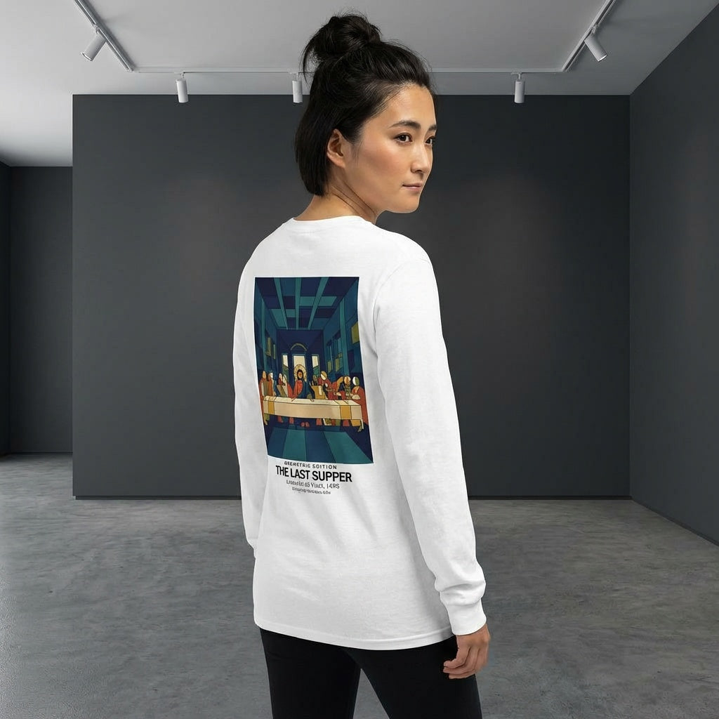 The Last Supper Longsleeve T-Shirt - GEOMETRIC EDITION-3