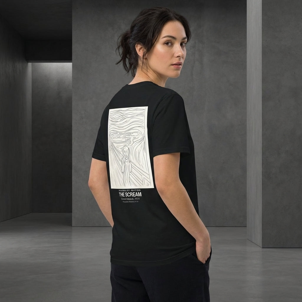 The Scream T-Shirt - MINIMALIST EDITION-4