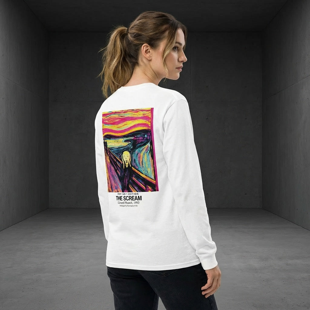 The Scream Longsleeve T-Shirt - POP ART EDITION-3