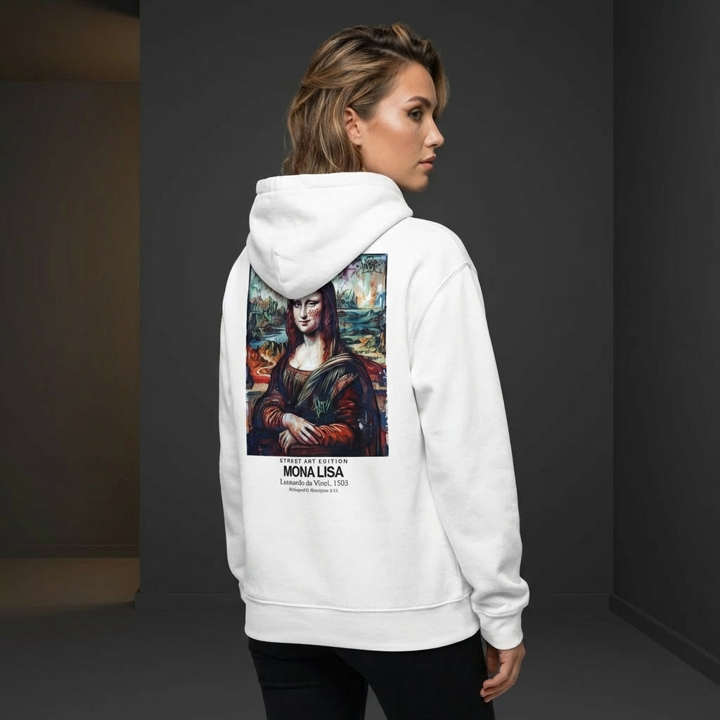 Mona Lisa Hoodie - STREET ART EDITION-4