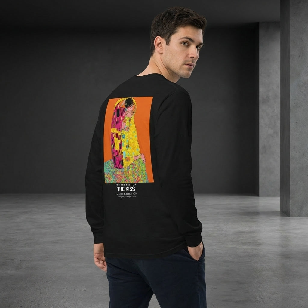 The Kiss Longsleeve T-Shirt - POP ART EDITION