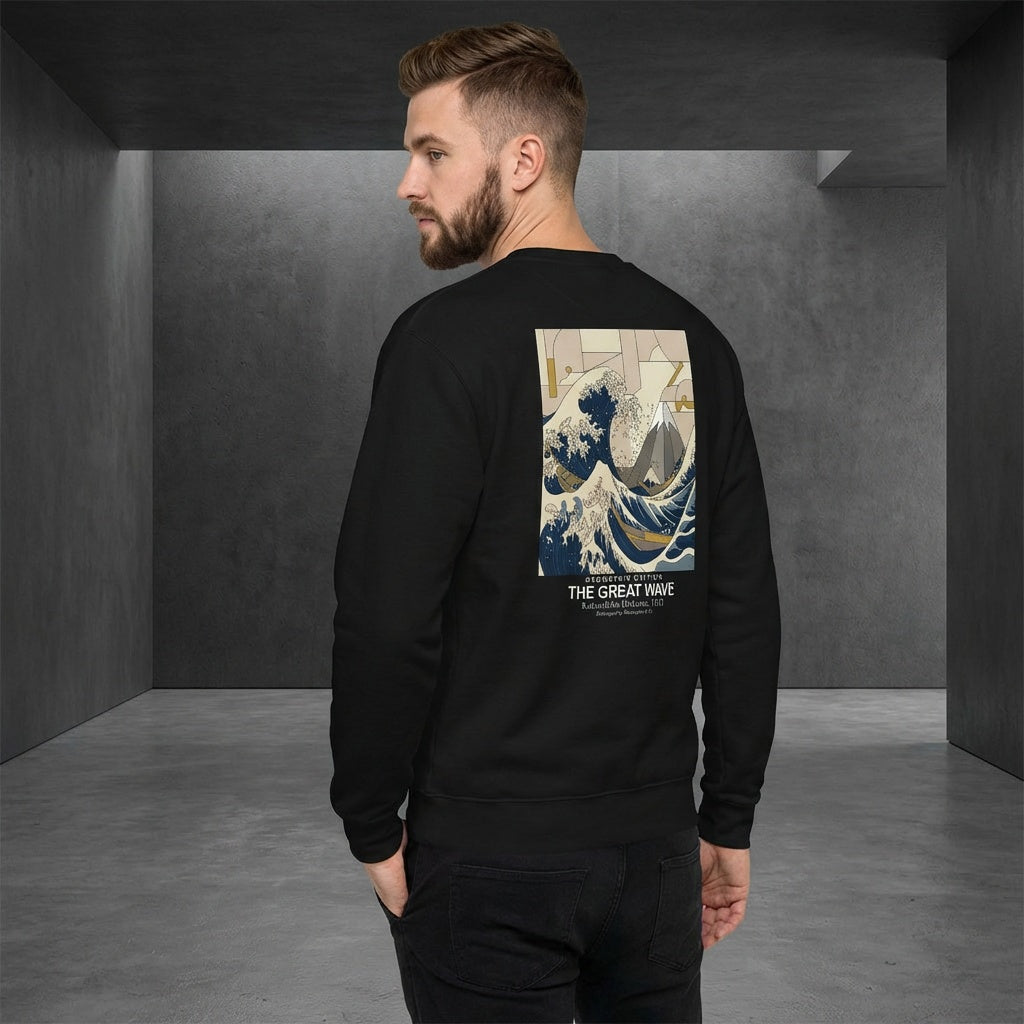 The Great Wave Sweater - GEOMETRIC EDITION-2
