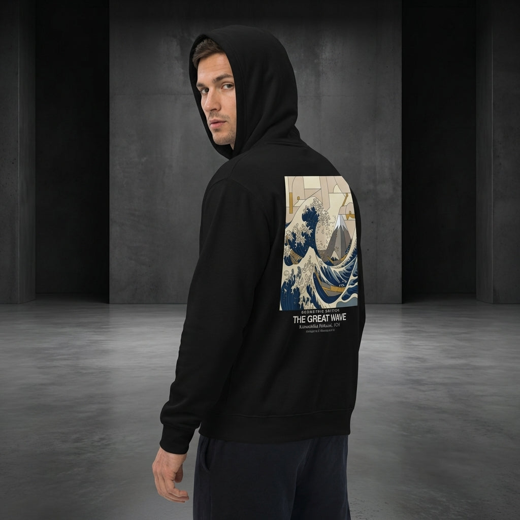 The Great Wave Hoodie - GEOMETRIC EDITION