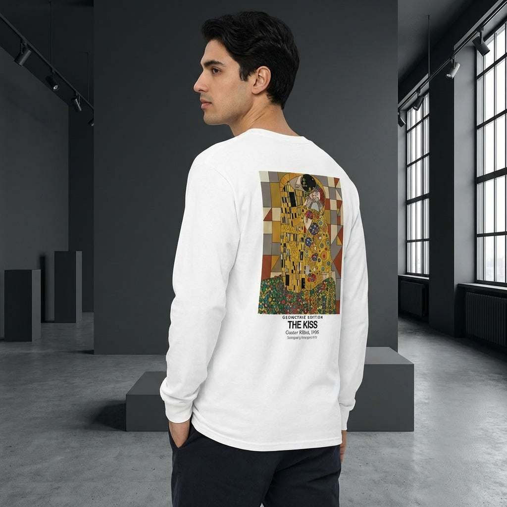 The Kiss Longsleeve T-Shirt - GEOMETRIC EDITION-2