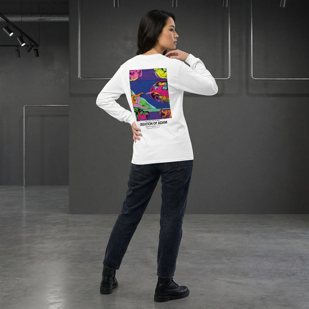 Creation of Adam Longsleeve T-Shirt - POP ART EDITION-4