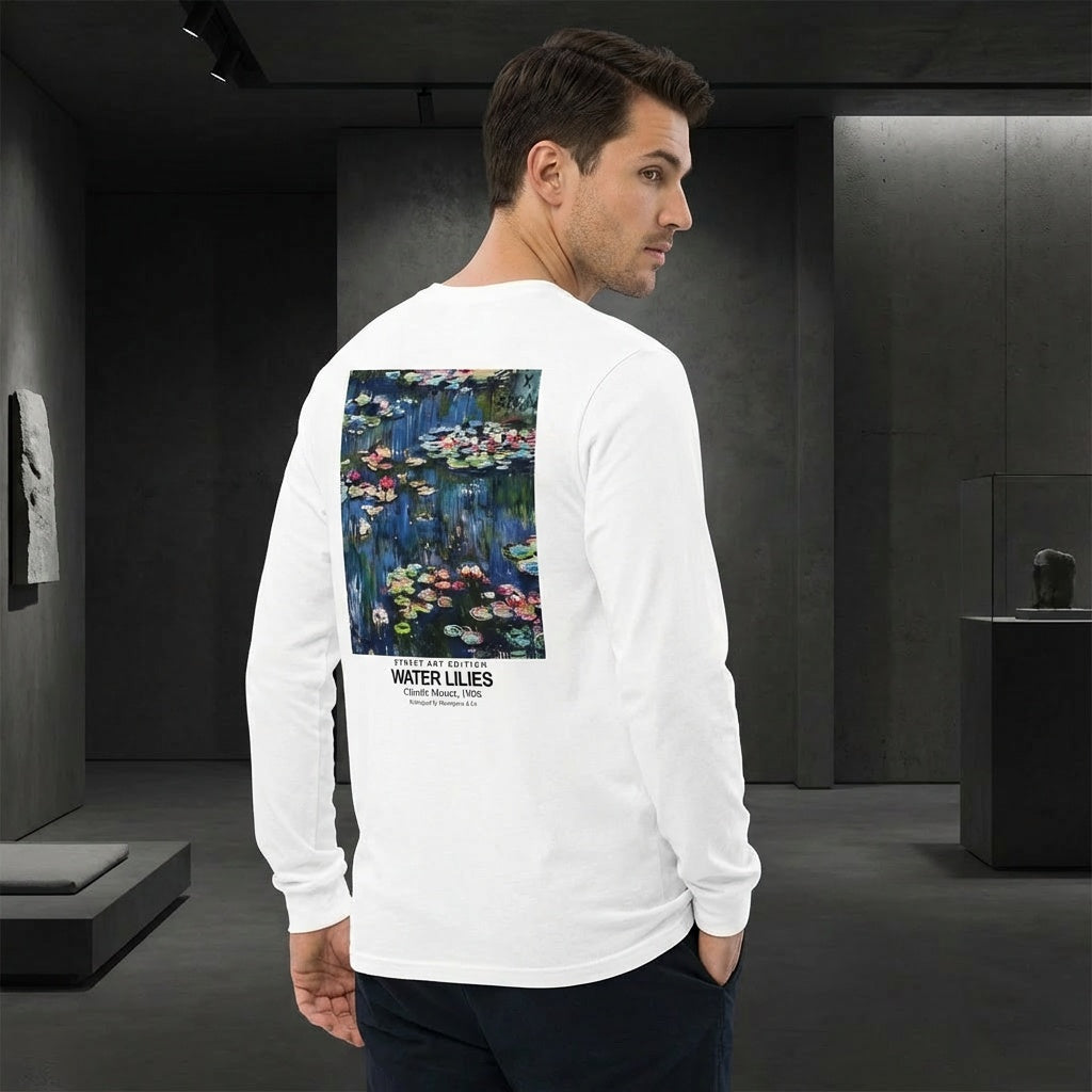 Water Lilies Sweater - STREET ART EDITION-4