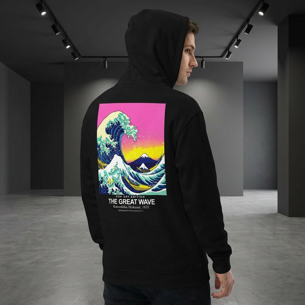 The Great Wave Hoodie - POP ART EDITION