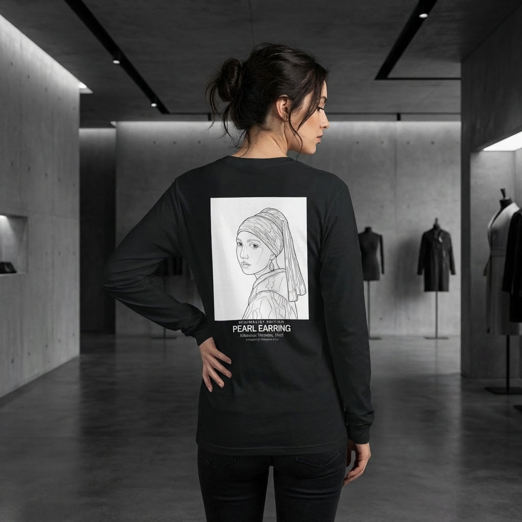Girl with a Pearl Earring Sweater - MINIMALIST EDITION-4