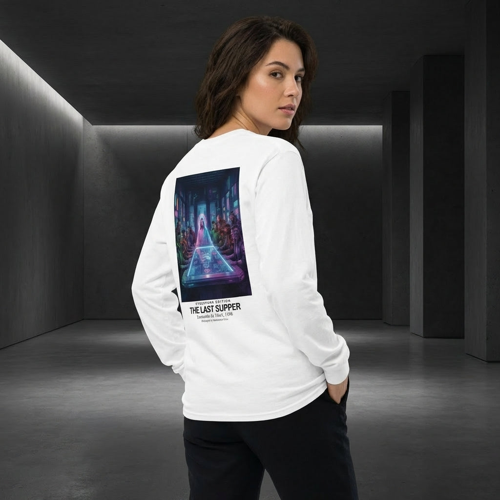 The Last Supper Longsleeve T-Shirt - CYBERPUNK EDITION-3