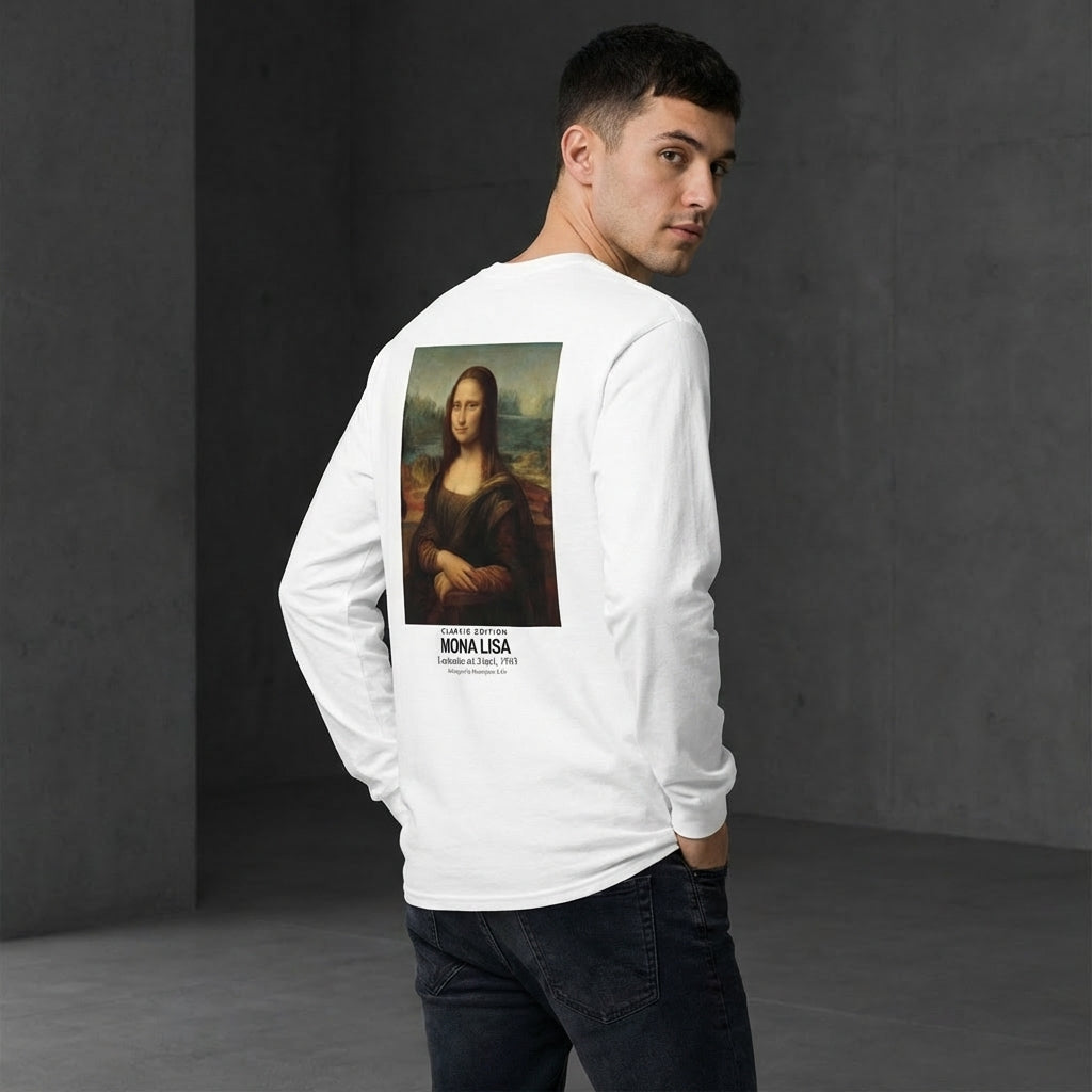 Mona Lisa Longsleeve T-Shirt - CLASSIC EDITION-2