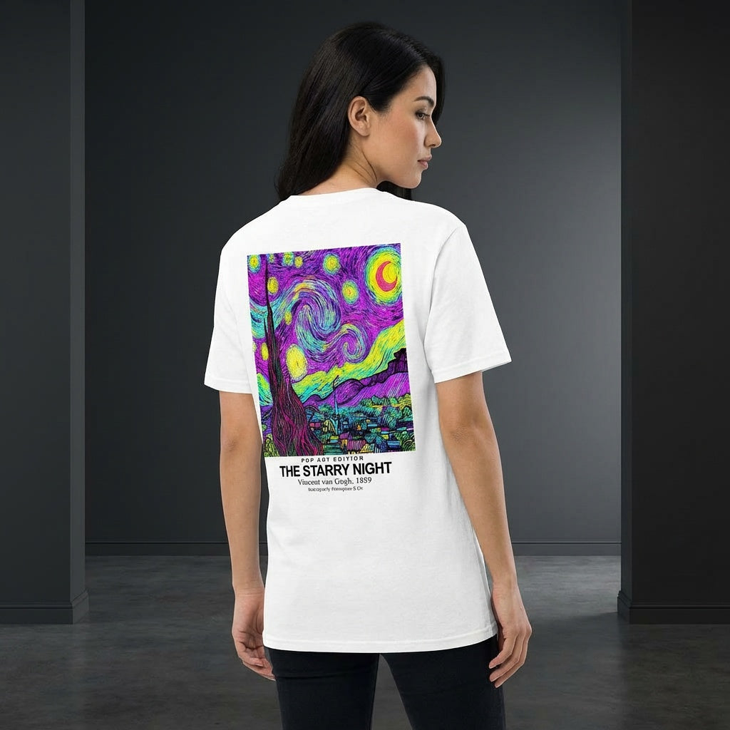 The Starry Night T-Shirt - POP ART EDITION-3