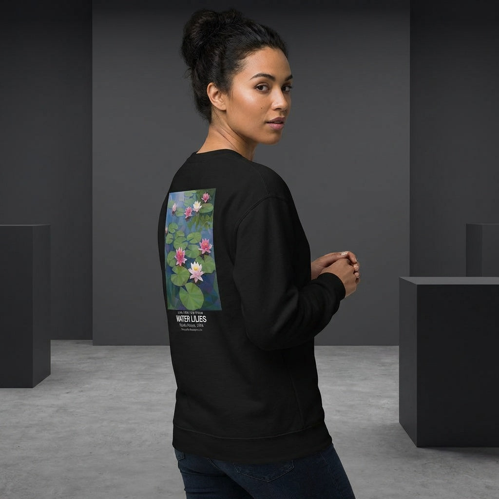 Water Lilies Sweater - LOW POLY EDITION-2