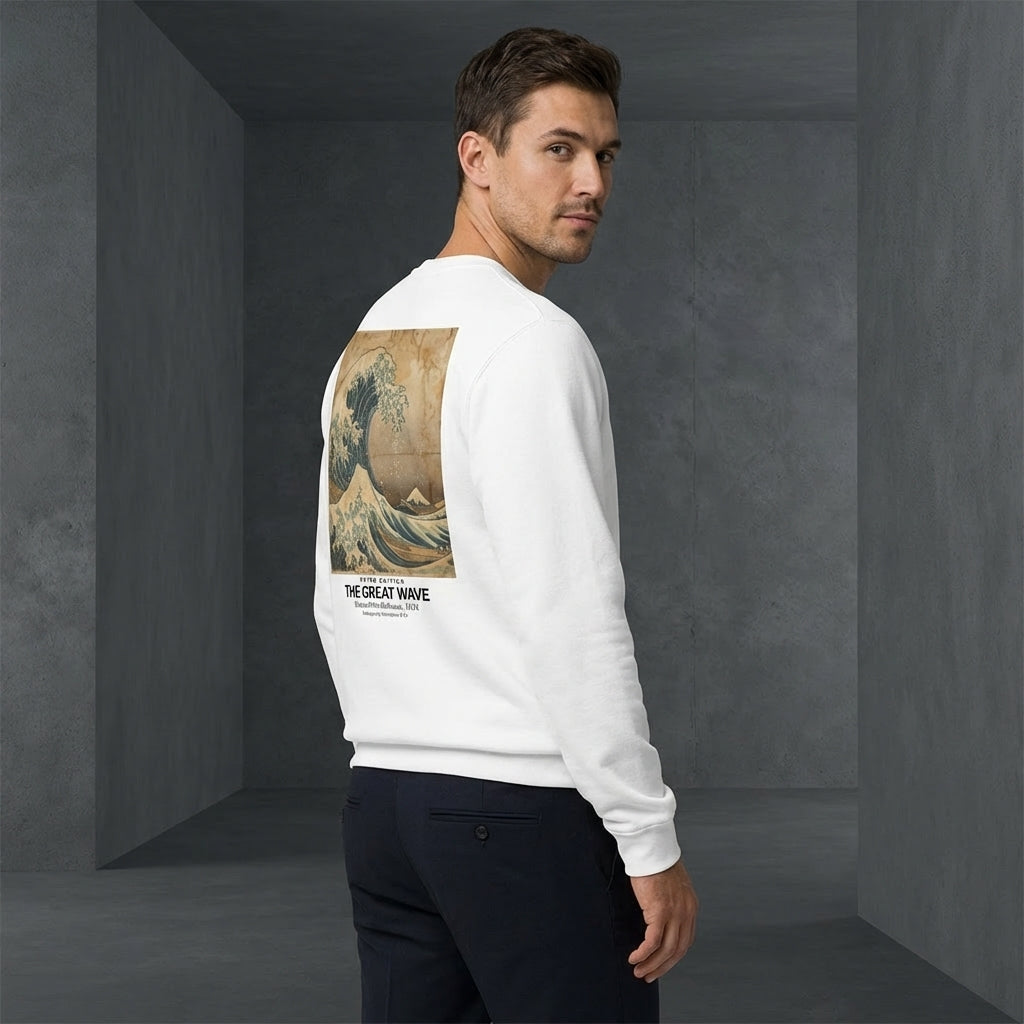 The Great Wave Sweater - RETRO EDITION-2
