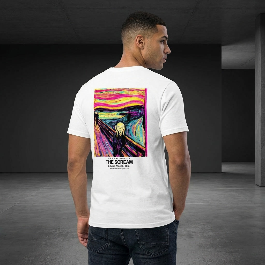 The Scream T-Shirt - POP ART EDITION-3