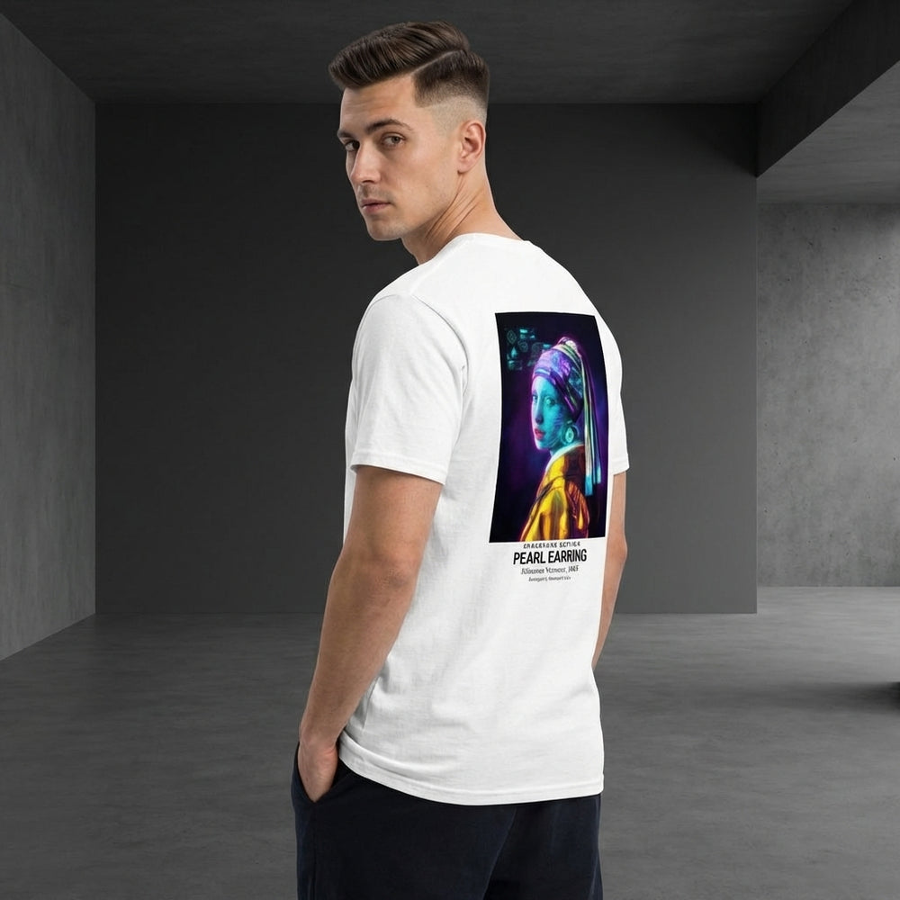 Girl with a Pearl Earring T-Shirt - CYBERPUNK EDITION