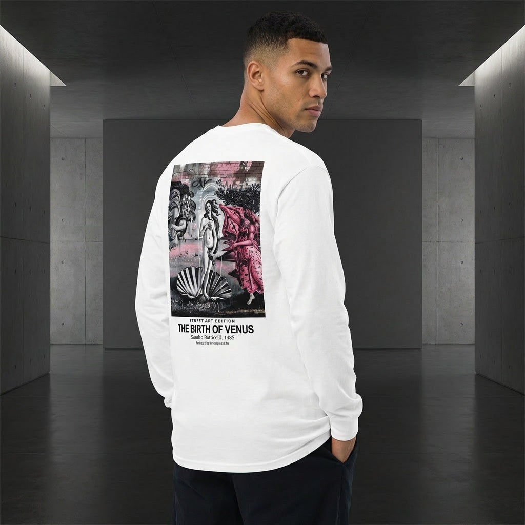 The Birth of Venus Longsleeve T-Shirt - STREET ART EDITION-4