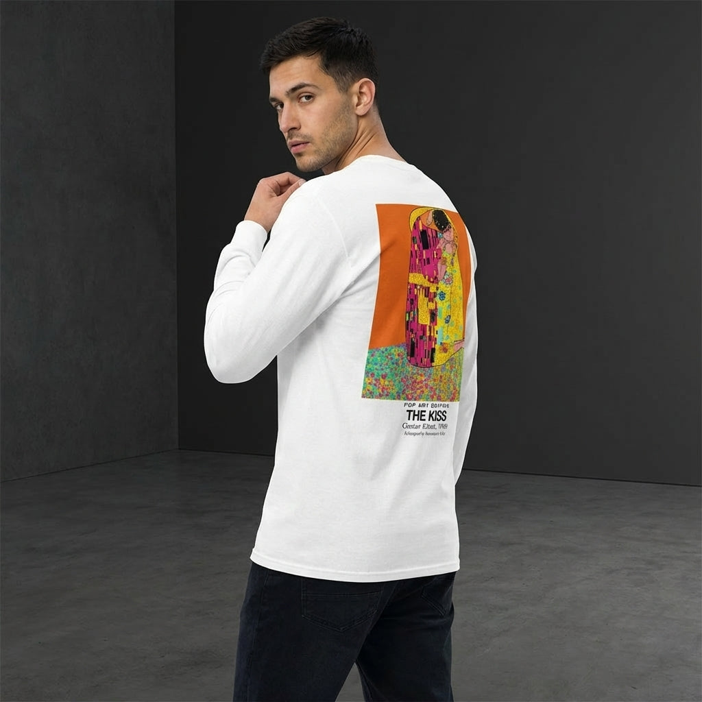 The Kiss Longsleeve T-Shirt - POP ART EDITION-3