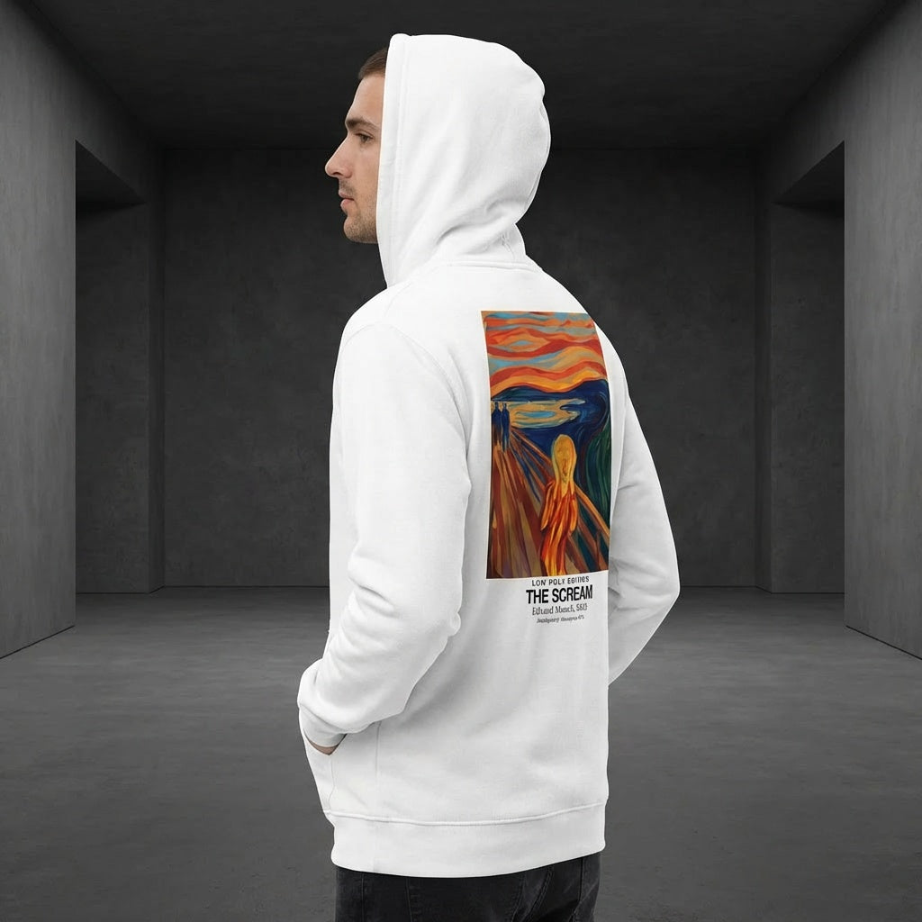 The Scream Hoodie - LOW POLY EDITION-3