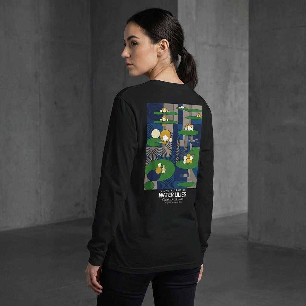 Water Lilies Sweater - GEOMETRIC EDITION-3