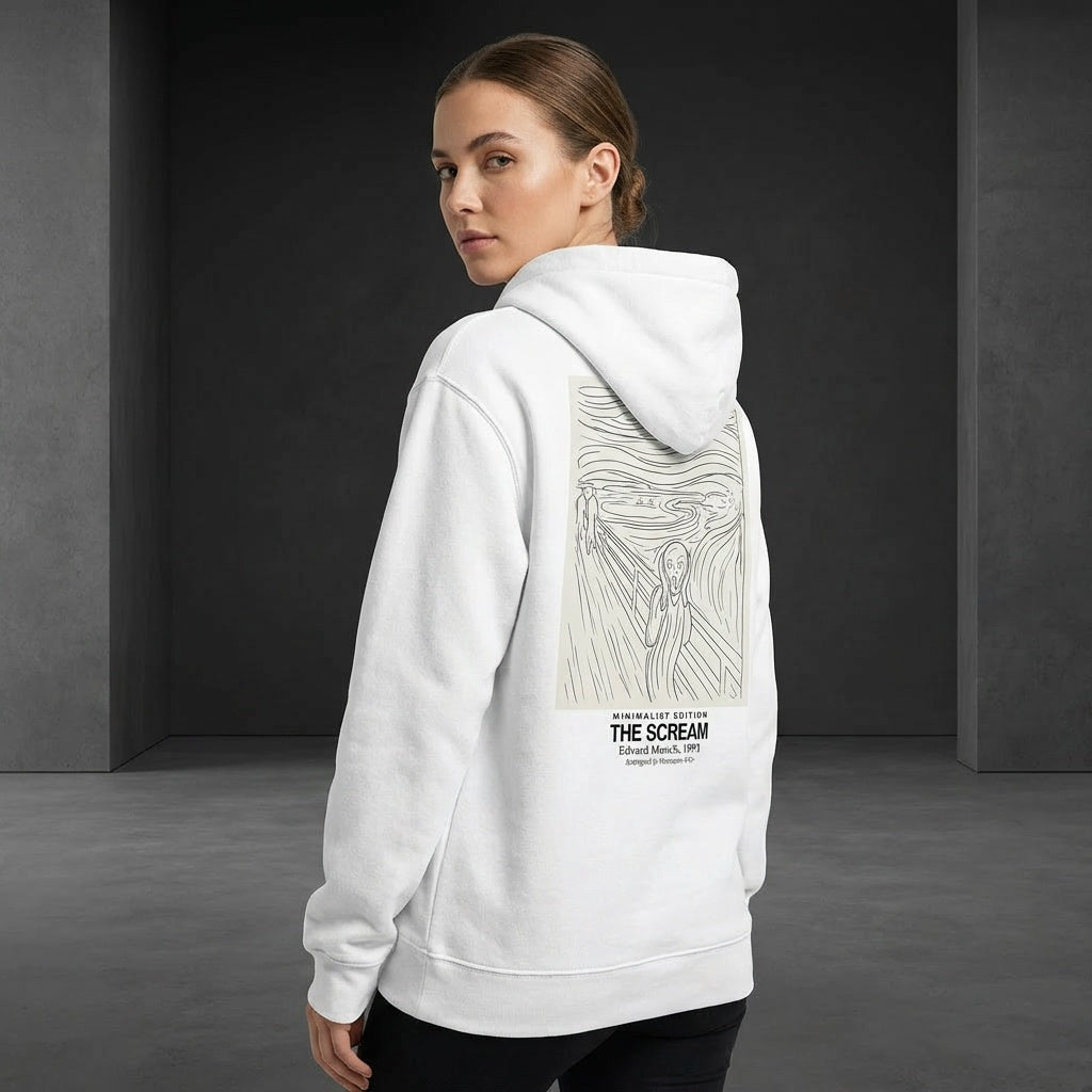 The Scream Hoodie - MINIMALIST EDITION-2