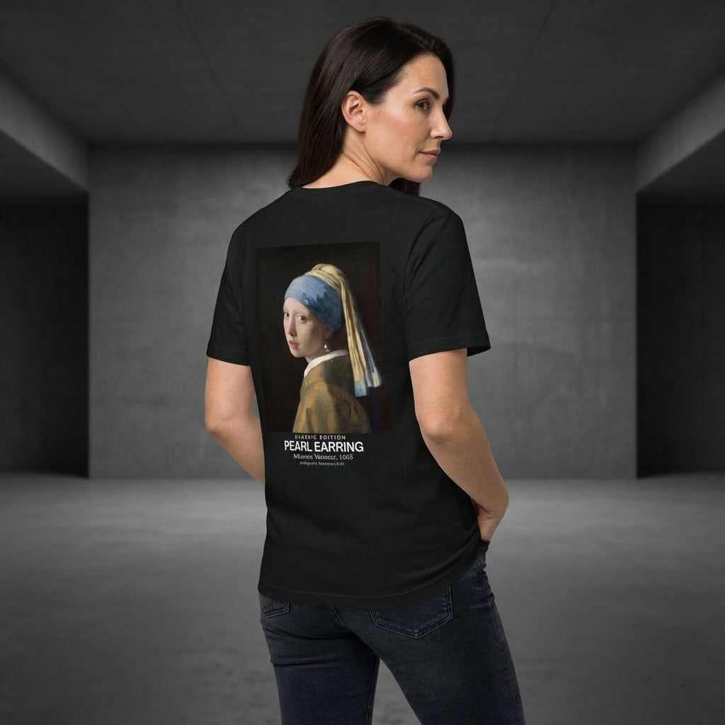 Girl with a Pearl Earring T-Shirt - CLASSIC EDITION-2