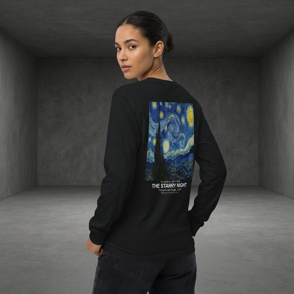 The Starry Night Longsleeve T-Shirt - CLASSIC EDITION-2
