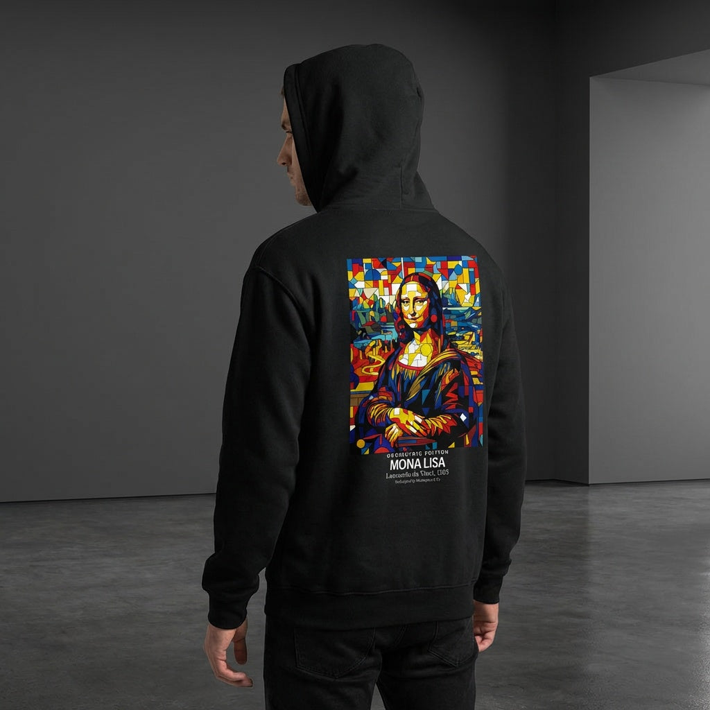 Mona Lisa Hoodie - GEOMETRIC EDITION-3